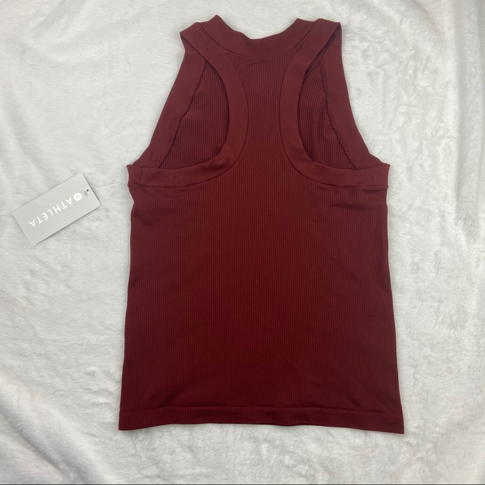 NWT Athlete Renew Racerback Tank // Russet Brown - Picture 6 of 8